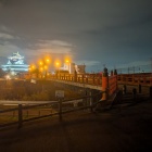 夜景モードで撮影