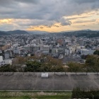 天守台よりの光景