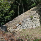 二の丸の登り石垣