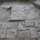 天守台前の石畳