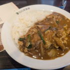 限定のキムチホルモンカレー