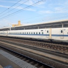 ホームに柵は無い　大迫力