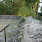 天守台の上を歩ける