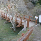 橋が架かっている