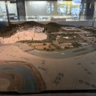 広大な仙台城の全貌模型