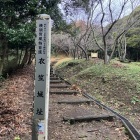 衣笠城址　中心部への入口