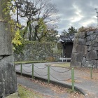 西鉄門跡の石垣