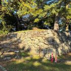 入道櫓跡の石垣