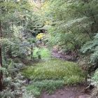 主郭と西曲輪間の堀