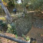 本丸裏門に通ずる土橋