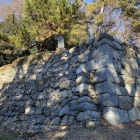 千貫櫓跡の石垣