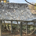 搦手馬出曲輪の石垣修復状況