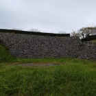 三日月池北側中段石垣