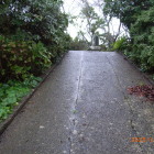 進入禁止線から富来城本丸？天守台？中心部を見る