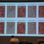 赤色立体地図かるた全て紹介の一コマ