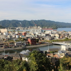 北の眺望、港、湾、工業地区