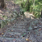 主郭南下馬出？虎口辺りの石垣