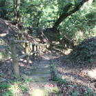 亀丸城東登り枡形虎口