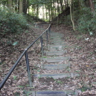本丸への登城階段