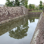 車道より東の本丸内堀石垣