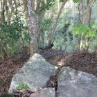 同左の石垣天端