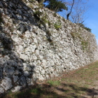 本丸南面石垣と本丸外曲輪