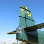 尾翼側と後尾の銃座