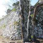 本丸南東角石垣