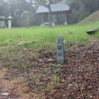 主郭の光岡城跡碑