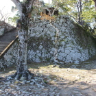 本丸北東角石垣