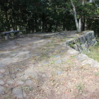 北出丸二重櫓台方向を観る