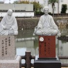 官兵衛夫妻の像