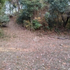 本丸と東の丸の間の堀切