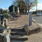 郭内仕切りの土塁