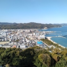 本丸から炬口城方面