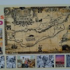 船乗り場付近の地図　藤堂裕氏作