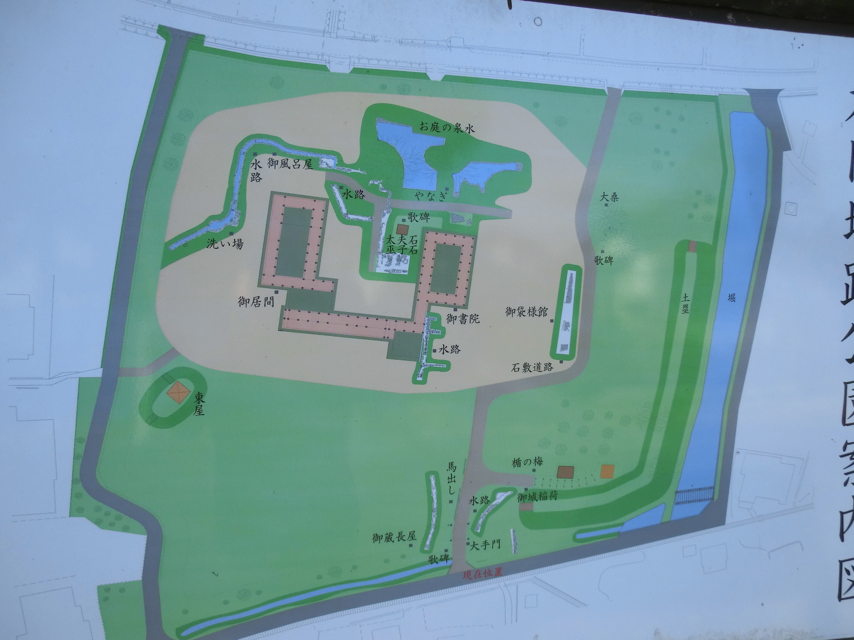 遺構説明図　右側が北