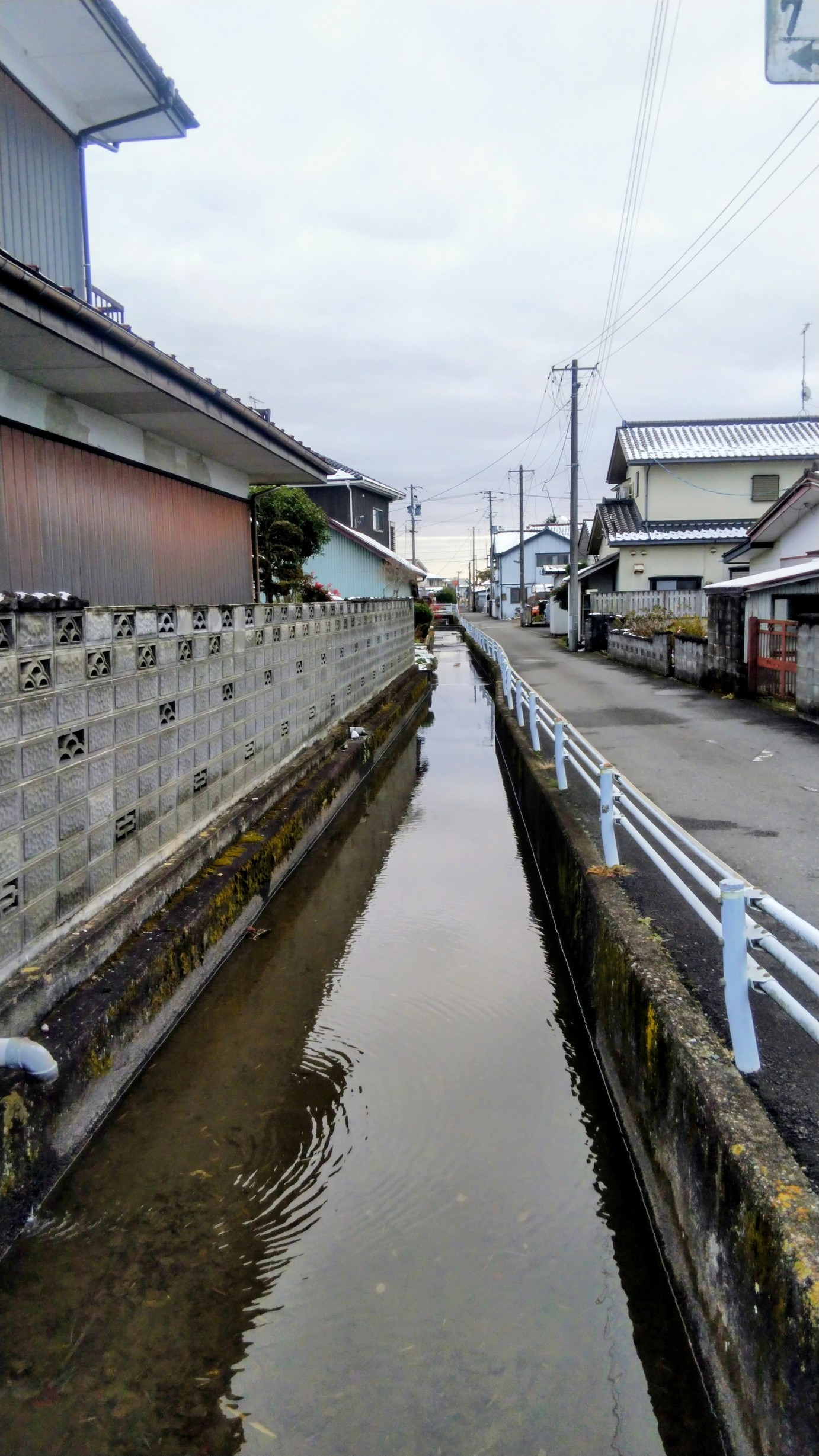 志田江川と共に内堀の役目を果たした股川