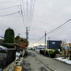 家中屋敷跡　両側に家中屋敷があった