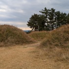 内側から見る虎口