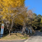 駐車場からの登城口