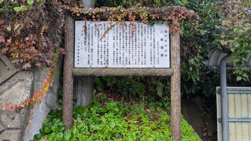 登城口の説明板