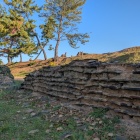 毛利時代の土塀