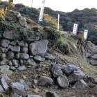 ⑧	前田利家陣跡（虎口から屋敷への道）