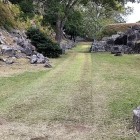 ⑥	馬場（兵士が軍事訓練をした場所）