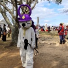 ④	疲れた唐ワン君（唐津城キャラクター）