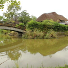 曲輪Cからの橋と曲輪A