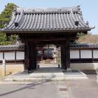 ③伝佐竹時代水戸城城門（浄光寺山門）
