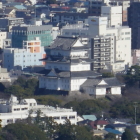 小田原城が見える