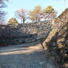 本丸表門の先の高石垣